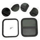 Vertical Sliding Windows Rv Window Universal For Trailer Camper Black 14x16 