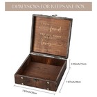 Wedding Keepsake Box With Lids Wood Memory Box Bridal Shower Gifts Engagement   