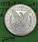 1878-p Morgan Silver Dollar Xf  Details  U s   1 Coin