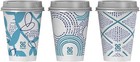Paper Coffee Cups W  Lids 14ct Insulated Hot Cold Disposable12oz