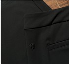 Lululemon Tapered Leg Mid Rise 7 8 Pant Luxtreme Women   s Size L Black Athletic