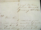 Civil War South Carolina Csa Letter Camp Dubose James Island