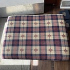 Vtg Oak Wood Gliding Ottoman Footstool Nursery baby rocker Glider Stool