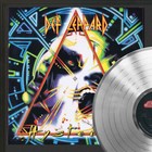Def Leppard Framed Black Wood Legends Of Music Platinum Lp Record Display 