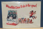 Mountain Dew ll It Fer Yew 6 Pack Bottles Retro Vintage 12 X 17 Metal Sign