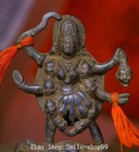 6 2  Old Tibet Buddhism Pure Bronze Buddha Yamantaka Yama Dharmaraja Statue