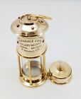Brass Miner Lamp Nautical Coal Miners Oil Lamp Mining Antique Replica Decoration