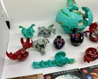 Lot Of  16 Bakugan Battle Brawlers  10 Paper Cards   15 Magnetic Cards  Vintage