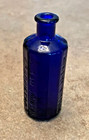 Col Sam Johnson Proprietor Richmond  Va 1852 Bottle Purple Jaundice Bitters