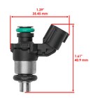 Caltric 2521621 Throttle Body Fuel Injector  For Polaris