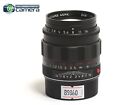 Leica Summilux-m 50mm F 1 4 Asph  Lens Black Chrome Edition 11688  mint- In Box 