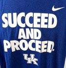 Nike Dri-fit Men s Ncaa University Of Kentucky Succeed And Proceed Blue Shirt