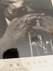 B b  King Signed   Framed Jeff Sedlik Photograph     Jsa Authenticated certified