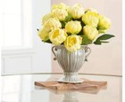 6    Ceramic Green Footed Planter vase