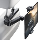 Car Headrest Tablet Holder  3 In 1 Extension Adjustable Arm