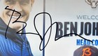 Ben Johnson Signed 8x10 Photo Chicago Bears Autographed Beckett Bas Coa