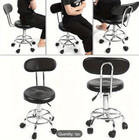 Black Auto Recline Barber Chair Salon Shampoo Styling Hair Spa Beauty Equipment