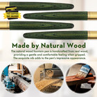 Luxury Wooden Fountain Pens Set  Fine Nib Wood Fountain Pen Vintage Wooden Pen W