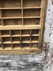 Rare Hamilton Wooden Printers Drawer Letterpress Typeset Tray Deluxe  3