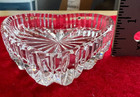 Waterford Crystal - Vintage Heart Ring Dish  3 1 2    X 3 1 4    X 3 4    Marked