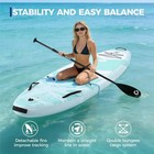 10 6 Ft Inflatable Stand Up Paddle Boards Extra Wide Paddleboard With Paddle