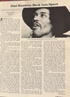 1970 Circus Music Magazine Death Of Jimi Hendrix 1942-1970 Memorial Issue
