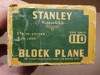 Vintage Stanley Sweetheart Sw No  110 Block Plane Orig  1 5 8  Cutter Exc  Cond 