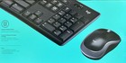 New - Logitech Mk270 Wireless Keyboard And Mouse Combo  2 4 Ghz Wireless