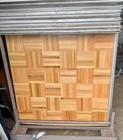King Arthur Portable Wood Wooden Parquet Dance Floor 42 Panels 378 Square Feet