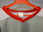 Mens Extra-large Ice Hockey Jersey Grey   Burgundy   White   Red Made In Canada