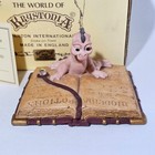 Krystonia  3920 Ah Hah  Dragon 3 Inch Tall Porcelain Figurine