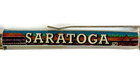 Saratoga Floaty Pen Moving Horse On Race Track Stands Vintage Floater