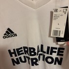Nwt Adidas Los Angeles Galaxy Authentic Home Jersey Size Men s Large White