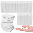 200 Pcs Miniature White Blank Books 1 12 Scale Dollhouse Diy Crafting Decor