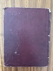 Antique Victorian 1890 s-1900 s Scrapbook Album Cover Only Inside Pasted Cards