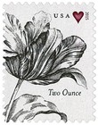 2015 Usps Sheet Of 100 Two Ounce Stamps Vintage Wedding Tulip