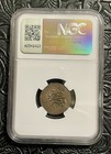 Egypt Ottoman 1255-3 Or 1841 Copper 5 Para  Ngc Ms 62 Bn  Rare 
