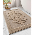 Bath Mat 17x30 Soft Non Slip Absorbent Washable Rug For Bathroom Shower Floor