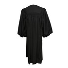 Unisex Adults Fluted Deluxe Choir Robe For Churchgoer Black Height 6 3  -6 5  