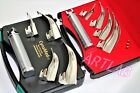 Premium  Laryngoscope Set Of 4 Intubation Blades   Medium Handle Cynamed