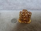 Vintage Hollywood Regency Gold Tone Lipstick Holder Cherub Angel Stylebuilt 1 5 