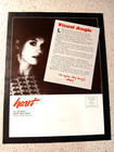 Heart Ann Nancy Wilson 1983  1 Rare Original Fan Club Newsletter Book News Tour