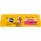 12pk Pedigree Chopped Ground Dinner Canned Wet Dog Food  Chicken   Beef  13 2 Oz