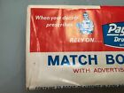 Vintage Box Payless Drug Store Advertising Match Books Sealed Great Shape