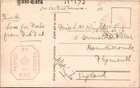 1918 British Army Field Post Palestine Ppc Postcard Cover To Plymouth England