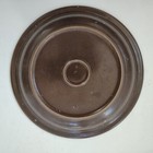 Rare Mid Century Modern Edith Heath Ceramics Sausalito Brown Orange Plate Mojave