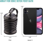 Ionic Detox Foot Bath Spa Cleanse Machine Portable Salon Ion Aqua Foot Bath 