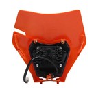 For Ktm Headlight Plate Led Motorcycle Enduro Fairing Exc Mx Sx  Wick Headlamp D