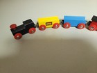Brio Wooden Railway Train Vintage Freight Train Great Condition