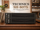 Technics Sh-8075     rare     Mint Vintage Stereo Graphic Equalizer